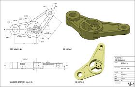 Can You Give Drawing Models With Dimensions To Practice Grabcad Tutorials Model Drawing Mechanical Engineering Design Technical Drawing