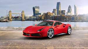 Ferrari 488 Gtb Red Side View 4k Red Ferrari 488 Gtb Ferrari 488 Ferrari Modelauto