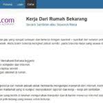 9 aplikasi cara kerja dari rumah tanpa modal | kerja online 2021 cek aplikasi penghasil uang di internet. Kerja Dari Rumah Tanpa Modal 2018 Yang Terbukti Boleh Buat Duit Sabree Hussin Dot Biz