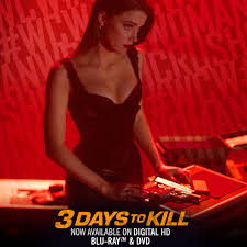 3 days to kill amber heard (vivi delay) stylish long jacket this jacket on the first sight doesn't look like a jacket and rather appears like a costume style cat but since it is a celebrity inspiration anything may happen with it. 3 Days To Kill Official Site View Trailer Vivi S Undeniable Charms Pull Ethan In For One