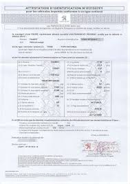 Duplicata Du Certificat De Conformite Delivre Par Le