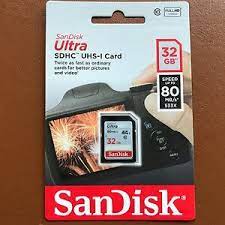 Карта памяти sandisk ultra sdhc class 10 80 mb/s. Neu Sandisk 32gb Ultra Sdhc Sd Karte Klasse 10 Uhs I Speicherkarte 80mb S Kamera Ebay