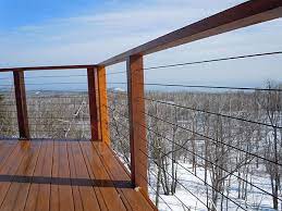 The price of cable railing will vary greatly depending on what type of material you use, whether you use wood or metal posts, and the number of corners and runs of cable you need. Pin On Patio Railing