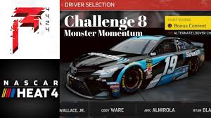 10:39 knee pit gaming 12 774 просмотра. Nascar Heat 4 Challenge 8 Monster Momentum
