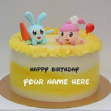 Happy Birthday Cartoon Cake Pictures With Name Happy Birthday Wishes Cartoon Cake With Custom Name In 2020 Happy Birthday Cakes Birthday Cake Writing Birthday Cake Write Name