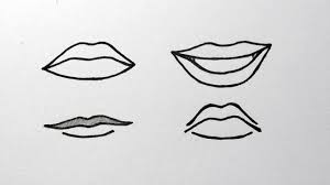 Deze tekening is bedoeld om na. Een Mond Leren Tekenen Voor Beginners In Stappen Youtube
