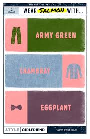 Bright white is another good color for many winters since this stark neutral works well with hair and eye color contrast. How To Wear Salmon The Guy S Color Guide Style Girlfriend