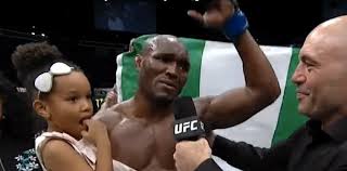 Usman grew up with two brothers and a sister who inspired his dreams and contributed to his kamaru enjoys professional fighting and is grateful for every opportunity he gets to display his talent. Kamaru Usman And Tyron Woodley S Ufc 235 Octagon Interviews Mmaweekly Com