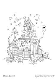 1037x1369 colored book new johanna basford enchanted forest skulls coloring. Inky Ivy Halloween Download Johanna Basford Johanna Basford