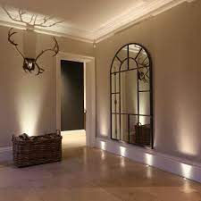 Uplighting With The Use Of Our Lucca By John Cullen Lighting Entrance Lighting Living Room Lighting Led Floor Lights