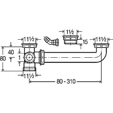 Kitchen sink waste plumbing diagram. Kitchen Sink Waste Viega Waste And Overflow Bathroom
