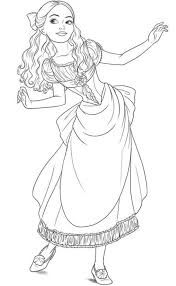 Star wars coloring pages han solo. 1562202271 Clara Stahlbaum A4 Coloring Page Free Printable Coloring Pages For Kids