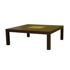 Niklaus 47 oval coffee table, american walnut and black by euro style. Vicq Large Oak Coffee Table See White