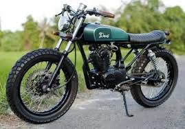 Tetap waspada tetapi jangan takut berlebihan. 25 Modifikasi Motor Terbaik Cafe Racer Japstyle Scrambler Tracker