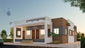 It has a provision for a home office and has an open design in a 288 square meters liveable space. 3d Elevation Design Front Elevation Design For Small House Ground Floor Panash Design Studio