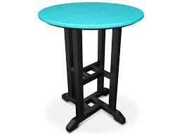 Free delivery and returns on ebay plus items for plus members. Polywood Contempo Recycled Plastic 24 Wide Round Bistro Table Pwrt224qsu