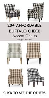 Best Sources For Buffalo Check Accent Chairs Best Picks Under 300 In 2020 Accent Chairs Buffalo Check Fall Home Decor