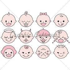 Baby Faces Vector Baby Face Drawing Baby Faces Baby Clip Art