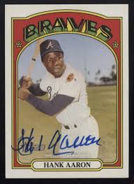 Hank Aaron 2021 Topps Heritage #ROA-HR Real One Autographs Price Guide