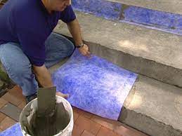 Concrete floors can easily develop cracks when the underlying foundation shifts and almost every foundation will experience at least minor shifts over time. How To Give A Tile Facelift To An Ordinary Concrete Porch How Tos Diy
