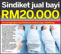 Hal ini telah mendatangkan pelbagai masalah. Sindiket Penjualan Bayi Yang Membimbangkan Persatuan Belia Islam Nasional Pembina