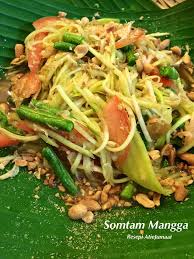 thai food som tam (som tum thai) somtam thai or papaya salad is the most thai popular menu that well known among the. Resepi Kerabu Pelam Thai