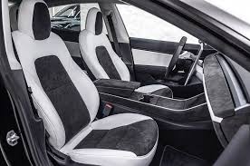 The automaker has reduced the available options to a minimum in we have seen the model 3 white interior on prototypes before, but never with an official picture of a production vehicle from tesla. Absolute Motors Custom Made Tesla Model 3 Interior Facebook