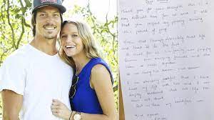 Australian snowboarding champion alex chumpy pullin has been remembered during a paddle out by family, friends and fans at the queensland reef where he died while spearfishing. Alex Chumpy Pullin Death 2020 Girlfriend Ellidy Vlug Note Letter Cause Of Death Drowning