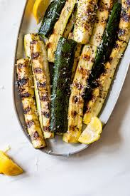 Serve with a bit of tomato sauce or sour cream dabbed on top. Grilled Zucchini With Parmesan And Herbs Wellplated Com