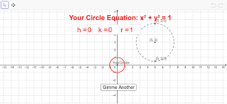 How to find the equation of the circle? Circles Equation Of A Circle Geogebra