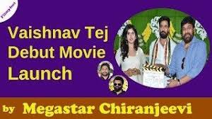 Vaishnav Tej New Movie Launch Video Movies Latest Movies Kannada Movies