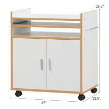 costway rolling kitchen trolley