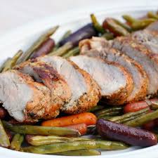 Pork loin may not be as apt to dry out, but covering your pan with foil while roasting helps the meat retain its juiciness. Grilled Pork Tenderloin And Foil Packet Veggies Forks And Folly