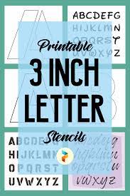 Blank plastic stencil sheets make your own stencils mylar cake & laser safe. 10 Best Free Printable 3 Inch Letter Stencils Printablee Com