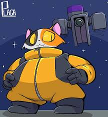 Space Cat - By @plaga on Itaku