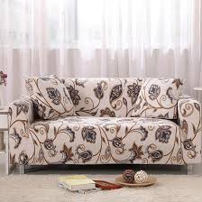 This grand voluptuous sofa is a piece you. Beige Abstract Floral Pattern Sofa Couch Cover Decorzee