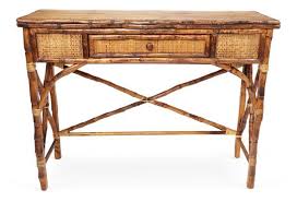 English Console Table Tortoise Console Table Console Table Living Room Bamboo Furniture