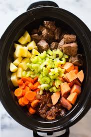Healthy Slow Cooker Beef Stew Perfect Make Ahead Dinner Idea A Sweet Pea Chef