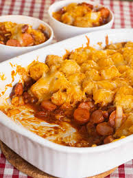 Everyone seems to really enjoy this dish, most family gatherings i am asked ahead of time if i am bringing the tater tot casserole. Chili Cheese Dog Tater Tot Casserole 12 Tomatoes