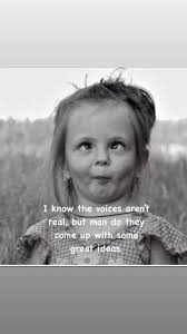 My inner ideas are great 😝 #myinnervoice #me #nothingsgonnastopusnow ...