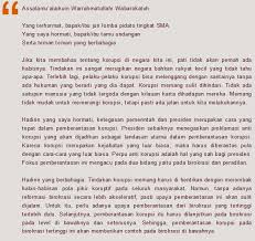 Maybe you would like to learn more about one of these? Kabar Terbaru Rujukan Naskah Pidato Perihal Korupsi Kabarterbaru Co