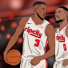 Trouvez les damian lillard cj mccollum images et les photos d'actualités parfaites sur getty images. Damian Lillard And Cj Mccollum S Perfect Nba Marriage The Ringer