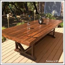 10 Awesome Diy Outdoor Dining Table Ideas Outdoor Diy Outdoor Table Wooden Outdoor Table Outdoor Wood Table