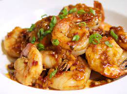 Shrimp W Spicy Hot Garlic Sauce Recipe Recipes Food Spicy Garlic Sauce Recipe