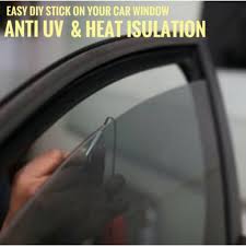 Tinted murah kedai tinted kereta. Tinted Kereta Diy Magic Tinted Car House Film Reusable Removable No Glue 20 Black Shopee Malaysia