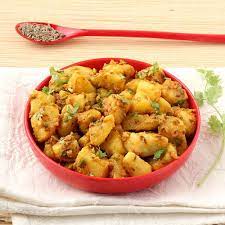 Jeera Aloo Recipe Cumin Flavored Dry Aloo Sabzi Step By Step Photo Recipe Recipe Aloo Recipes Curry Recipes Easy Vegetable Curry