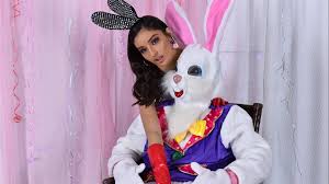 ▷ Emily Willis in Brunette Easter Bunny Banger | Free video from Team Skeet