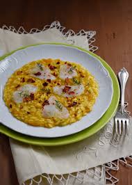 Poverimabelliebuoni Risotto Alla Zucca Baccala Affumicato E Peperoni Cruschi