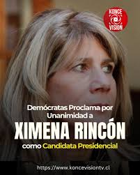 🗳️ XIMENA RINCÓN ES LA CANDIDATA PRESIDENCIAL DE DEMÓCRATAS El Partido  Demócratas proclamó por unanimidad a Ximena Rincón como su candidata  presidencial. ¿Qué sabemos sobre su estrategia y las reacciones políticas?  💬