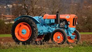 Image result for Blue 1964 Tractor